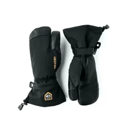 Hestra Mens Army Leather Goretex 3-Finger