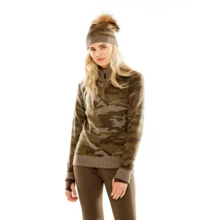 M. MILLER Camo Half Zip