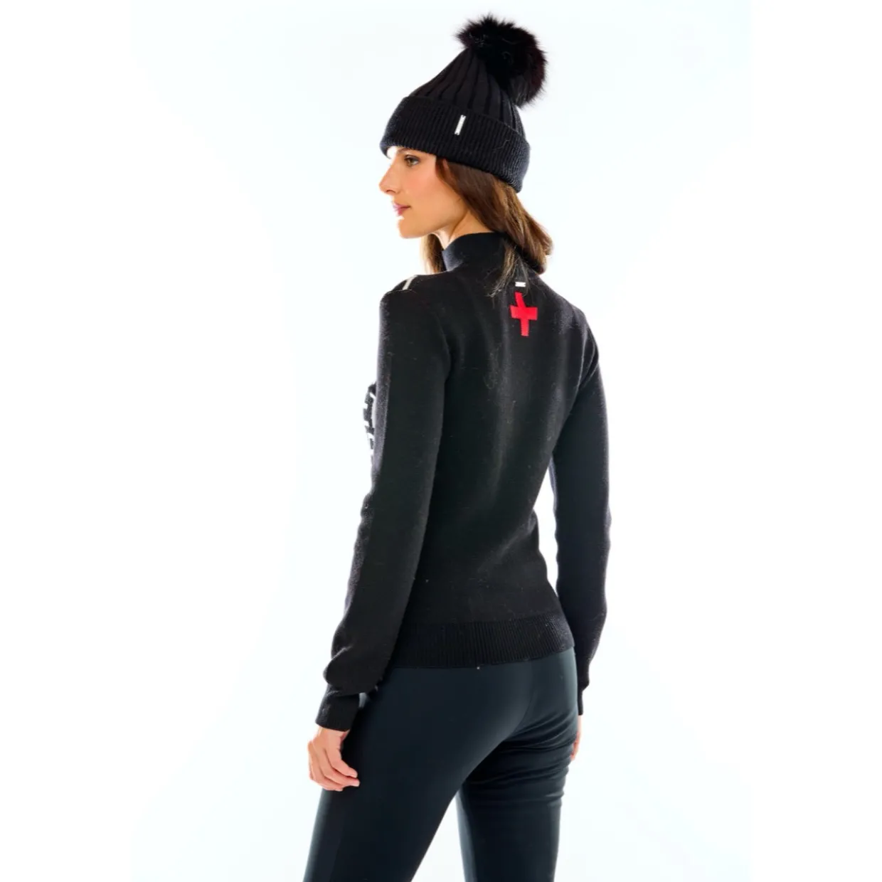 M. MILLER Resort Lettering Half Zip