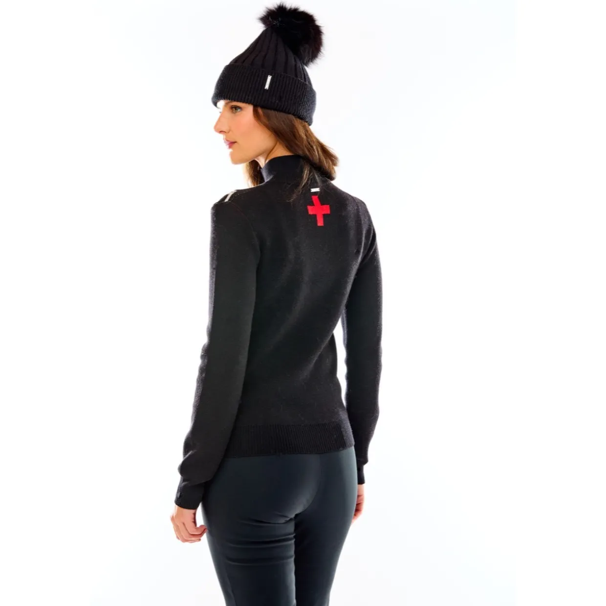 M. MILLER Resort Lettering Half Zip