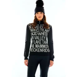 M. MILLER Resort Lettering Half Zip