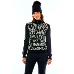 M. MILLER Resort Lettering Half Zip