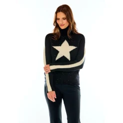 M. MILLER Star Fire Turtleneck