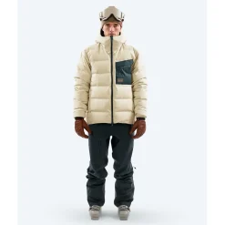 The Mountain Studio Mens Windstopper GTX Reverse Down Jacket