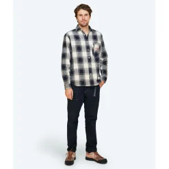 The Mountain Studio Mens Flannel Overshirt