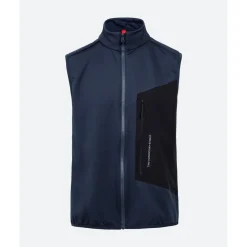 The Mountain Studio Mens Techno Grid Fleece Vest